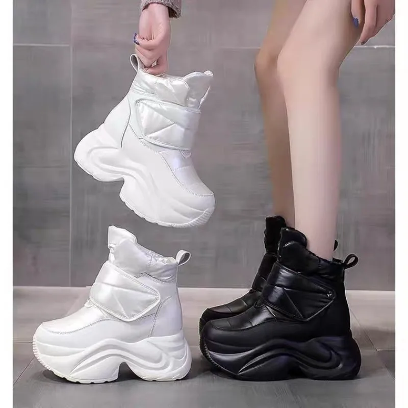 Women'S Fashion Korea - Damskie śniegowce zimowe nowe wysokie koreańska