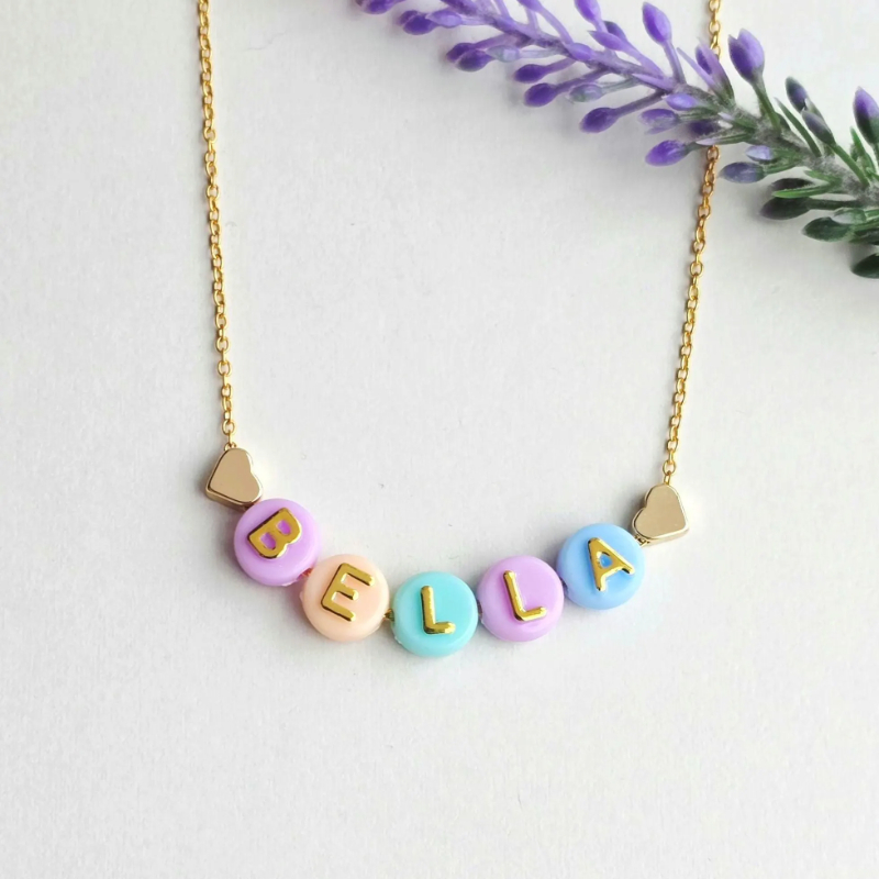 Women Fashion Names - Spersonalizowana naszyjnik z imieniem dziecka dla