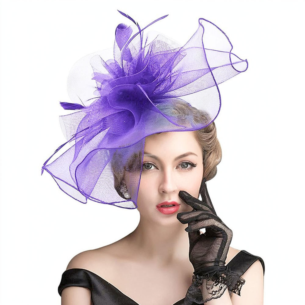 Retro Kapelusz Fascinator z Si – Women'S Fashion Kentucky Derby recenzja i cena