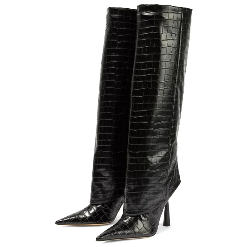 Eilyken 2027 Jesienno-Zimowe D – Women'S Fashion Knee High Boots recenzja i cena
